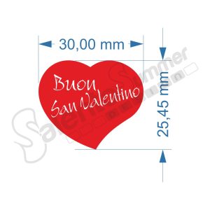 Etichette Adesive Buon San Valentino Stampa Digitale Salento Summer Design Ruffano