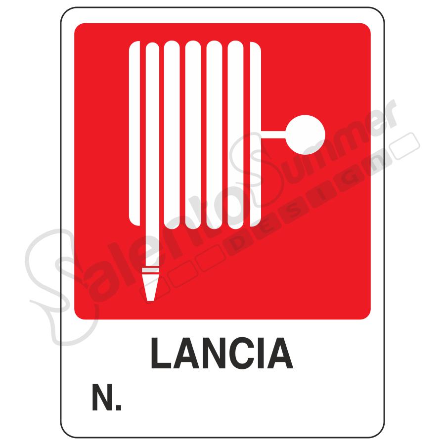 Adesivo Emergenza Incendio Lancia Stampa Digitale Salento Summer Design Ruffano